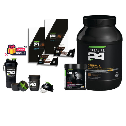 SPORT PROTEIN PACK - CR7 Drive + Rebuild Strength + H24 Protein Bars